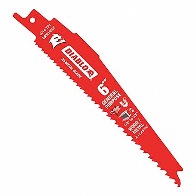 Reciprocating Saw Blade TPI 8/14 PK5