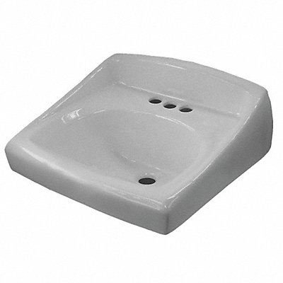 Sloan Sink DShape 16-3/4inx16-3/4inx7in