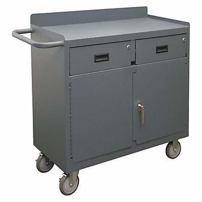 Mobile Cabinet Bench Steel 42 W 18 D