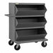 Mobile Storage Bin 2400 lb Steel 36 in.