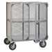 Security Cart 27 W x 48 D Gray Stel