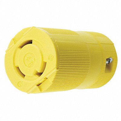 Locking Connector Yellow 2 Poles Phase 1