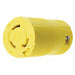 Locking Connector Yellow 2 Poles Phase 1