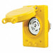 Watertight Locking Receptacle 120/208VAC