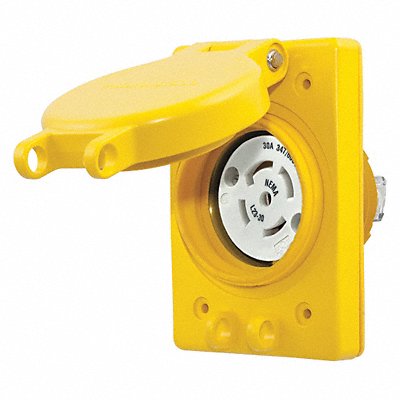 Watertight Locking Receptacle 347/600VAC