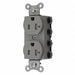 Receptacle Gray 20 A 2P3W Back 1PK