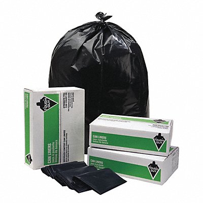 Trash Bag 33 gal Black PK50