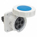 Pin and Sleeve Receptacle Blue 10 HP