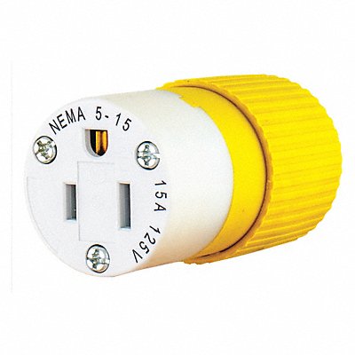 Blade Connector Yellow/White 15A Marine