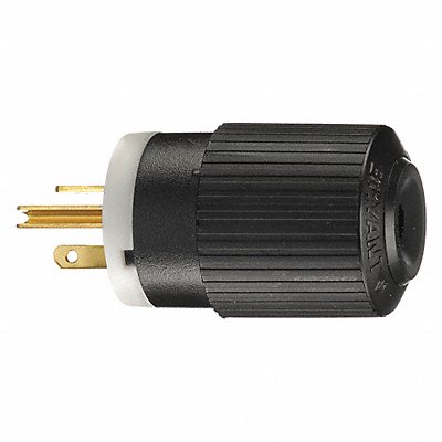Straight Blade Plug Black/White 1.0 HP