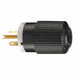 Straight Blade Plug Black/White 1.0 HP