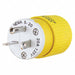 Straight Blade Plug Yellow/White 1.0 HP