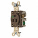 Receptacle Nylon 0.5 HP 2 Poles 3 Wires