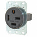 Receptacle Black 60A 10.0 HP 3 Poles