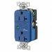 Receptacle Blue 20A Nylon 1.0 HP 125VAC