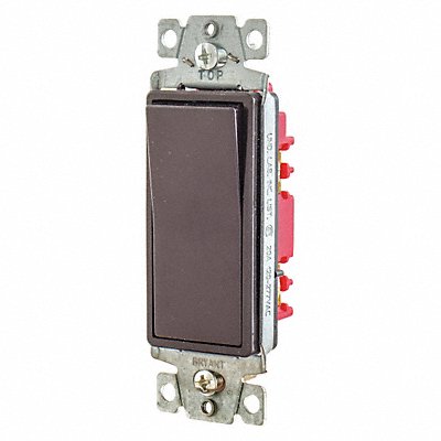 Switch Brown 20A 1-Pole Switch 1 to 2 HP