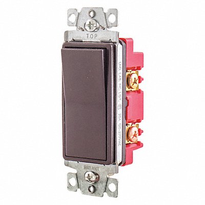 Switch Brown 20A 4-Way Switch 1 to 2 HP