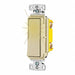 Pilot Light Wall Switch Ivory 15A 1/2 HP