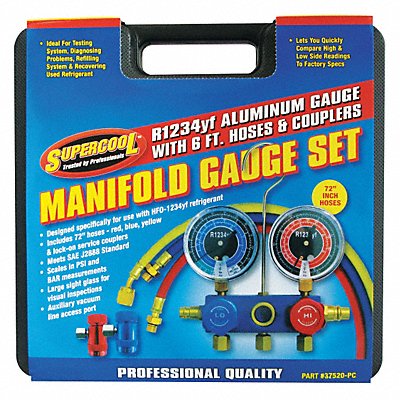 Mechanical Manifold Gauge Set 12 in