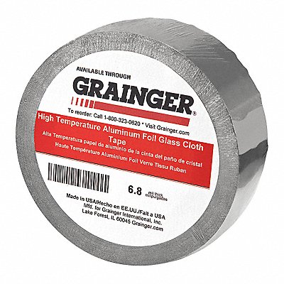 Foil Tape 3/4 in x 36 yd Aluminum PK48