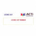 VMS Software License ACTi CMS 2 TV Wall