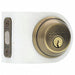 Deadbolt Antique Brass Keyed Different