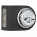 Deadbolt Bright Chrome Single Cylinder