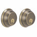 Deadbolt Antique Brass Double Cylinder