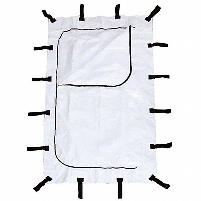 Body Bag 98 L x 54 W White PK5