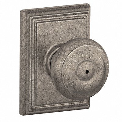 Knob Lockset Mechanical Privacy Grd. 2