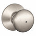 Knob Lockset Mechanical Privacy Grd. 2