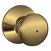 Knob Lockset Mechanical Privacy Grd. 2