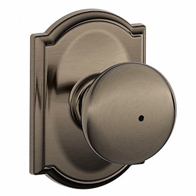 Knob Lockset Mechanical Privacy Grd. 2