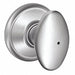 Knob Lockset Mechanical Privacy Grd. 2