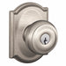 Knob Lockset Mechanical Entrance Grd. 1