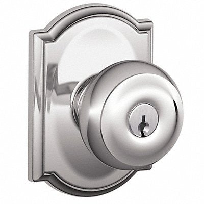 Knob Lockset Mechanical Entrance Grd. 1