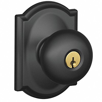 Knob Lockset Mechanical Entrance Grd. 1