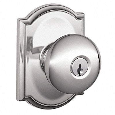 Knob Lockset Mechanical Entrance Grd. 1