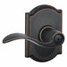 Lever Lockset Antique Bronze Privacy