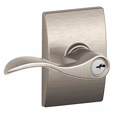 Lever Lockset Mechanical Entrance Grd. 2