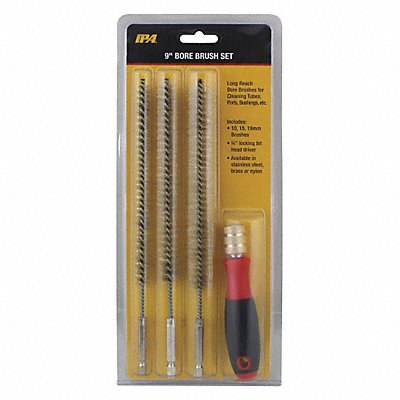 Bore Brush Set Steel 4 pcs.