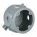 Round Outlet Box Deep 1 Hub 3.62 D