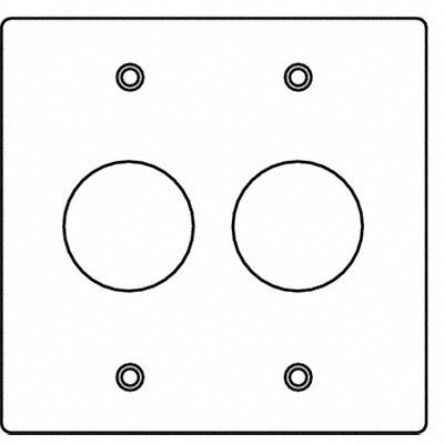 Weatherproof Cover For Single Gang Boxes