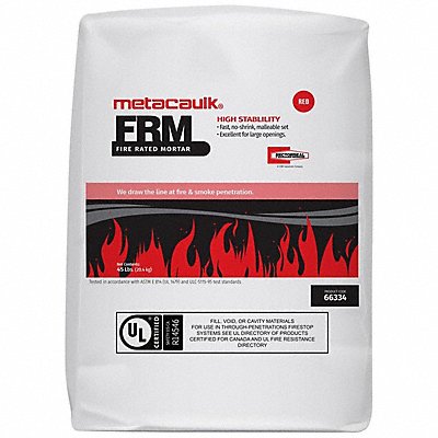 Fire Barrier Mortar Pail 45 lb