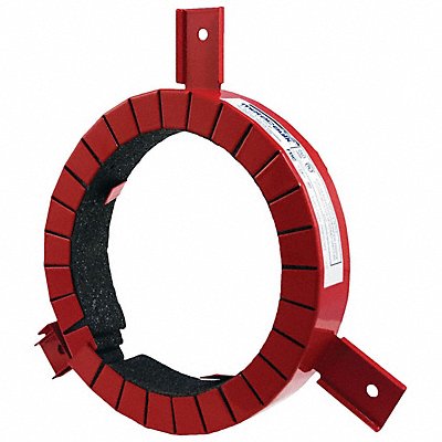 Firestop Pipe Collar Red Steel 4 Dia.