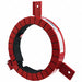 Firestop Pipe Collar Red Steel 4 Dia.