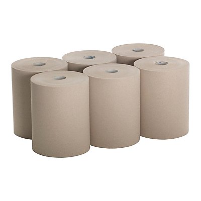 Paper Towel Roll 800 Brown 89480 PK6