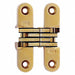 Invisible Hinge Satin Brass 2-3/4 In.