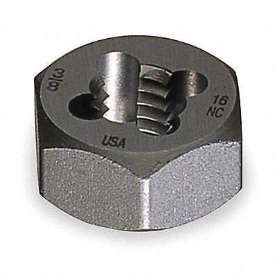 Hex Threading Die 11/16 -11 HSS