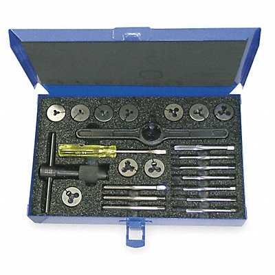 Tap/Die Set 23pc UNC UNF